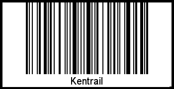 Interpretation von Kentrail als Barcode