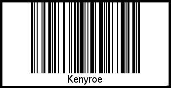 Barcode-Foto von Kenyroe