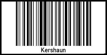 Barcode-Grafik von Kershaun