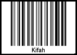 Barcode-Foto von Kifah