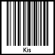 Barcode-Foto von Kis