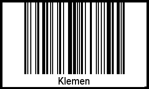 Barcode-Foto von Klemen