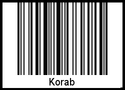 Barcode-Foto von Korab