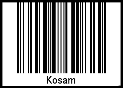 Barcode-Grafik von Kosam