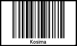 Barcode-Grafik von Kosima