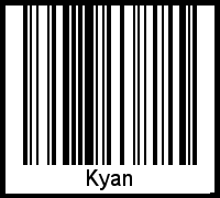 Barcode-Grafik von Kyan