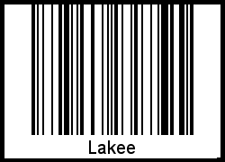 Barcode-Foto von Lakee