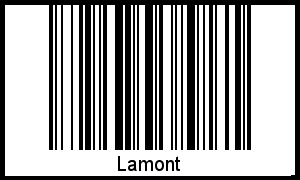 Interpretation von Lamont als Barcode