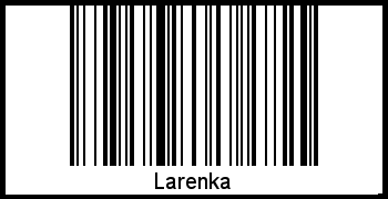 Barcode-Foto von Larenka