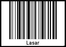 Interpretation von Lasar als Barcode