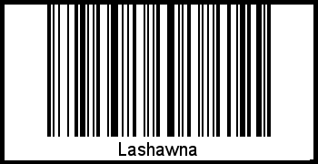 Barcode-Grafik von Lashawna