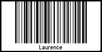 Interpretation von Laurence als Barcode
