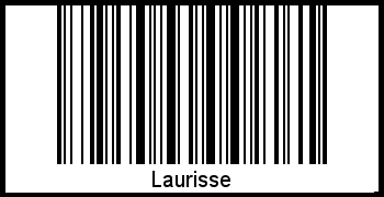Interpretation von Laurisse als Barcode