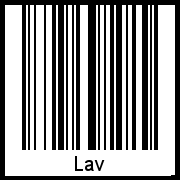 Lav als Barcode und QR-Code