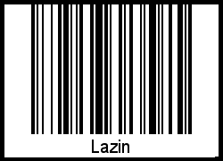 Barcode-Foto von Lazin