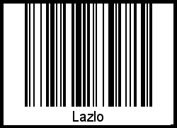 Interpretation von Lazlo als Barcode