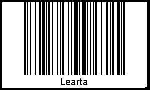 Barcode-Foto von Learta