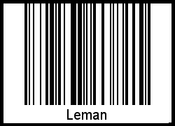 Barcode-Foto von Leman