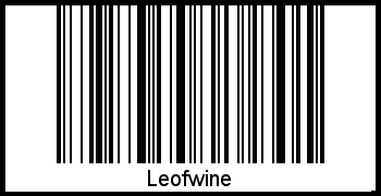 Barcode-Grafik von Leofwine