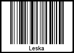 Barcode-Grafik von Leska