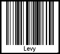 Barcode-Foto von Levy