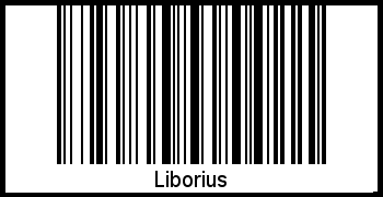 Liborius als Barcode und QR-Code