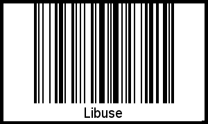 Interpretation von Libuse als Barcode