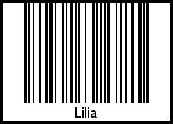 Barcode-Foto von Lilia