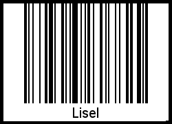 Interpretation von Lisel als Barcode