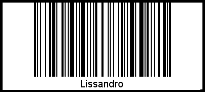 Barcode-Grafik von Lissandro