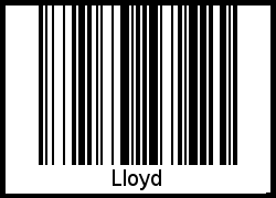 Lloyd als Barcode und QR-Code