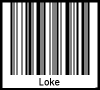 Barcode-Foto von Loke