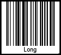Barcode-Foto von Long