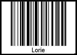 Barcode-Foto von Lorie