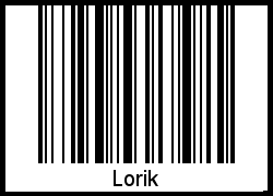 Barcode-Foto von Lorik