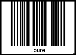 Barcode-Foto von Loure