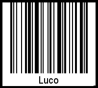 Barcode-Foto von Luco