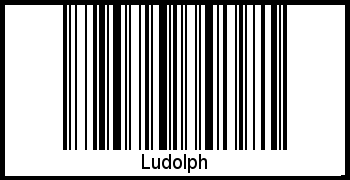 Ludolph als Barcode und QR-Code