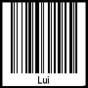 Barcode-Grafik von Lui