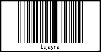 Lujayna als Barcode und QR-Code