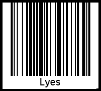 Barcode-Grafik von Lyes