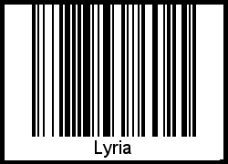 Barcode-Foto von Lyria
