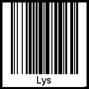 Interpretation von Lys als Barcode