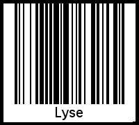 Barcode-Grafik von Lyse