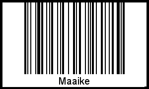 Barcode-Grafik von Maaike