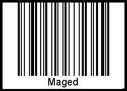Barcode-Foto von Maged
