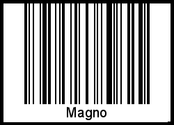 Barcode-Foto von Magno