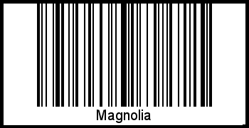 Barcode-Grafik von Magnolia