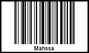 Barcode-Grafik von Mahssa