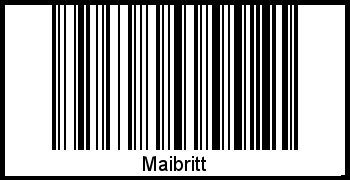 Barcode-Foto von Maibritt